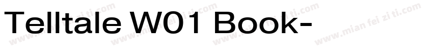 Telltale W01 Book字体转换